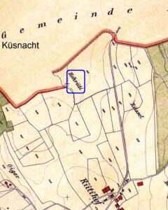 Karte 1922 Hohrüti-Hochrüti-Rütihof